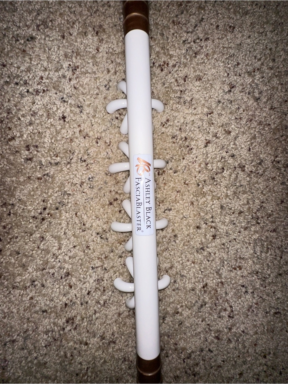 Ashley Black White FasciaBlaster - Targeted Body Massage Tool